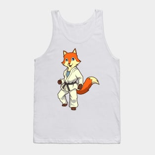 Comic fox does judo Tank Top